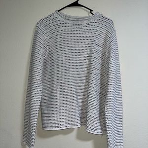 Blue and Grey Knit Sweater ❄️